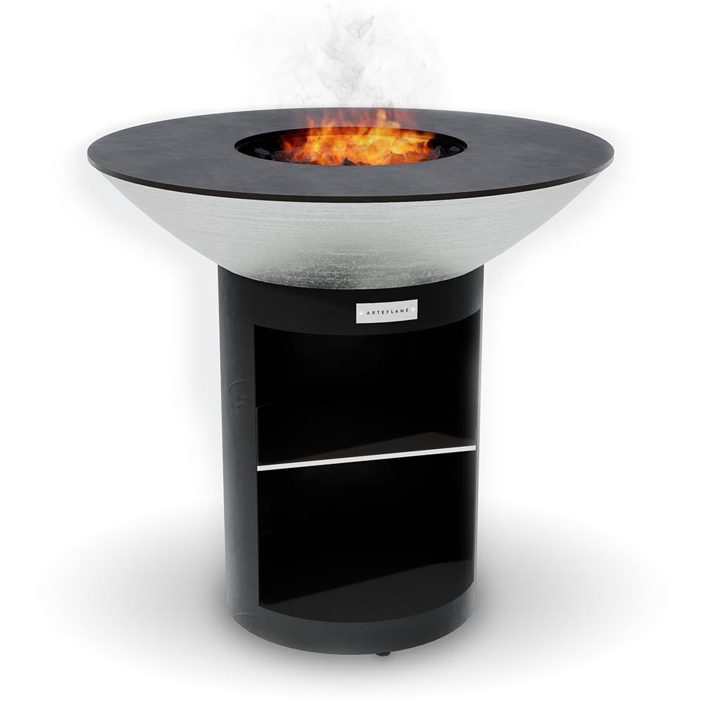 Arteflame 40" Platinum Series Grill — Round Base With Storage